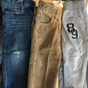 Baby gap pants- bundle of 3
